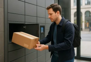 armários inteligentes em portarias para encomendas em condomínios